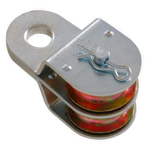 Hardware Essentials 852494 Double Sheave Fixed Pulley (1-1/2