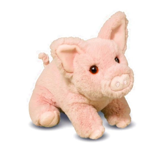 Douglas Pinkie Pink Pig Softie Plush Stuffed Animal