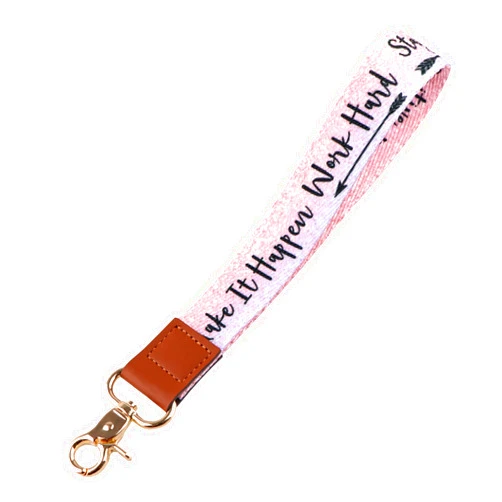 Juanooo Cute Wrist Lanyard for Keys Small Keychain Wristlet Lanyard for Women Girls Teacher Aesthetic Short Hand Wrist Lanyard Strap Cool Pink & Purple Key Chain for Car Keys Phone Wallet