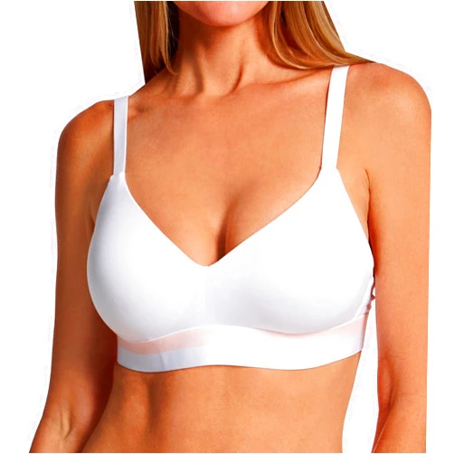 Hanes Women's Wireless Bra, Natural Lift Bras for Women, Soft Modal, Full Coverage, T-Shirt Soft (Plus Sizes, Too)