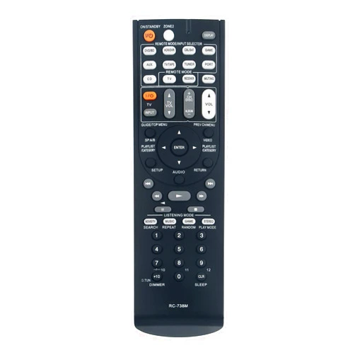 Allimity RC-738M Replaced Remote Control Fit for Onkyo AV Receiver HT-RC160 HT-S7200 TX-SR607 TXSR607B