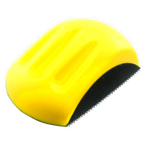 E-Outstanding Mouse Shape Hand Rest Hand Sanding Disc 5 Inch Manual Sanding Disc Hand Sanding Block Round Polishing Disc for Woodworking Arts and Crafts Car Body Plasterboard Stores Cars