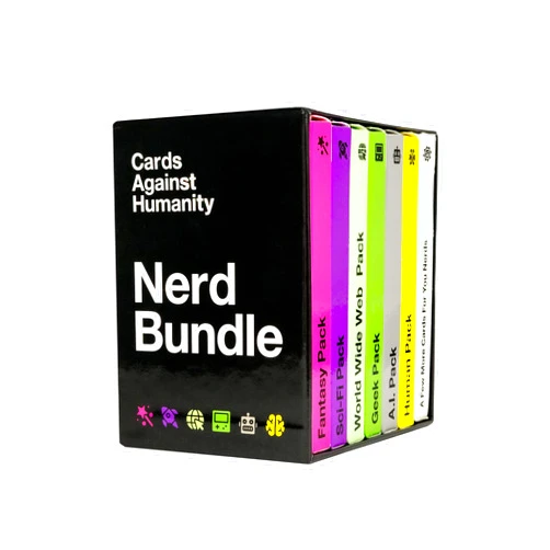 Cards Against Humanity: Nerd Bundle • 6 Nerdy Themed Packs + 10 All-New Cards