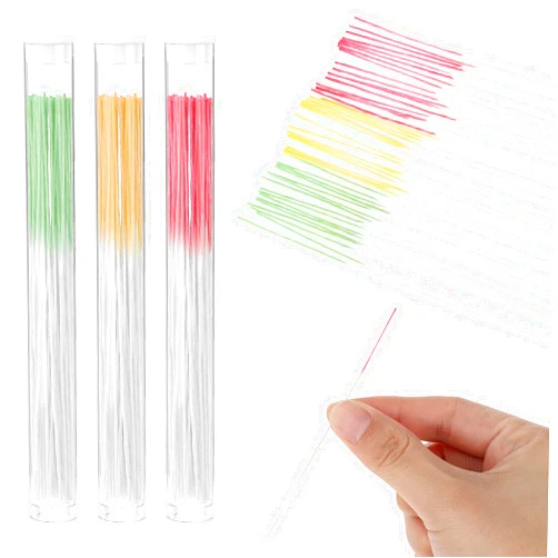 Aeaocvo 180 Pcs Ear Hole Cleaner Piercing Cleaner Floss Disposable Earring Hole Cleaner Floss, Nose Ring Cleaner Piercing Floss, Ear Hole Cleaner for Girls Women Men Ear Piercing Care Kit