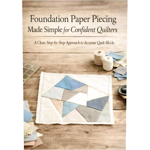 DENNIS JOHN FARMER JR Foundation Paper Piecing Made Simple for Confident Quilters: A Clear, Step-by-Step Approach to Accurate Quilt Blocks