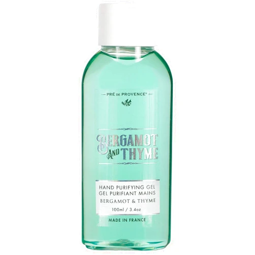 Pre de Provence Advanced Alcohol Based Hand Sanitizer Gel Moisturizes & Softens Hands, 3.4 Fluid Ounces, Bergamot & Thyme