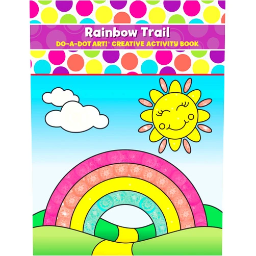 Do.A.Dot Art! Do A Dot Art Coloring Books for Kids – Rainbow Trail Activity Book for Girls, Boys and Toddlers