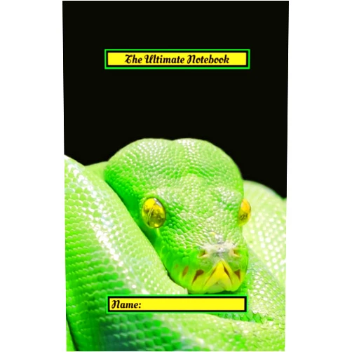 By William McBride (Author) The Ultimate Notebook: Green Snake