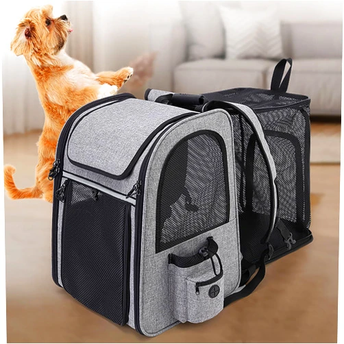 Roaringkitty Expandable Ultimate Comfort Pet Backpack: Safe, Breathable, and Stylish Carrier for Every Adventure