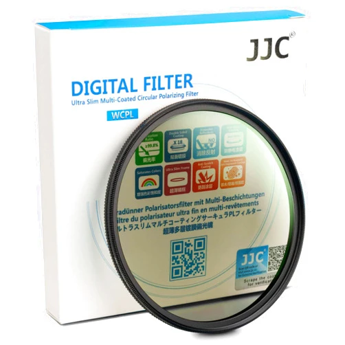 JJC Professional 82mm Circular Polarizer Polarizing Filter HD 18-Layer CPL Filter for Canon EF 24-70mm f2.8L, EF 16-35mm f2.8L, Sony FE 16-35mm f2.8 GM, FE 24-70mm f2.8 GM Lens & Other 82mm Lenses