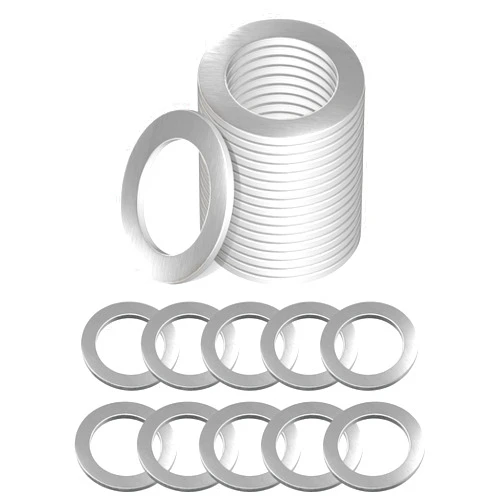 Bylikeho 20pcs Oil Drain Plug Gasket Washer Crush Seal,Car Accessories Car Sealing Gaskets Replacement,Transmission Fluid and Rear Differential Oil Drain Plug Washer for PN 94109-2000 90471-PX4-000