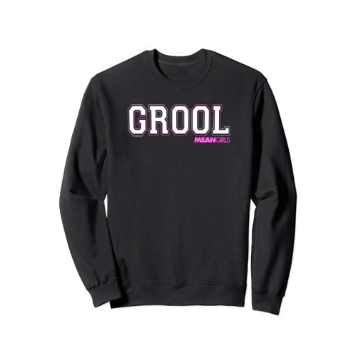 Mean Girls Grool Collegiate Text Logo Sweatshirt