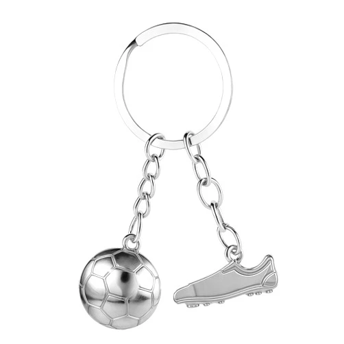 Thinp Sport Keychain Soccer Keychain Football Keychain Mini Cute Soccer Keychain with Key Ring Backpacks Charm Keychain Hanging Bag Key Ring for Men Women Soccer Fans Themed Birthday Party Gift