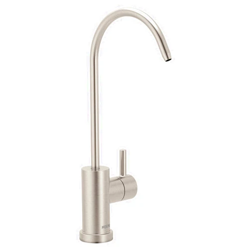 Moen F7660SRS Matte Black Sip Modern One-Handle High Arc Beverage Faucet, F7660BL, Stainless Steel