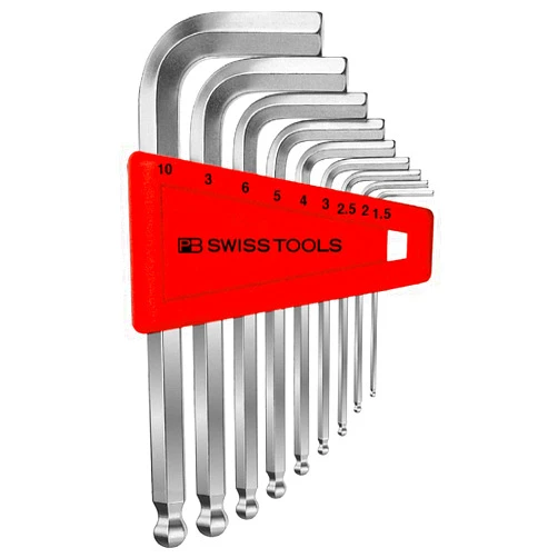 PB Swiss Tools PB 212H-10 Ballend hex set