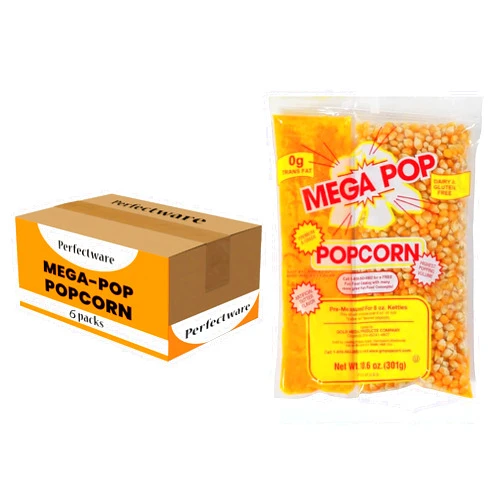 Perfectware 10.6 Oz Popcorn Portion Packs - Package of 6ct