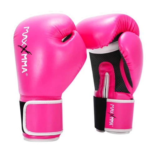 MaxxMMA Pro Style Boxing Gloves for Men & Women, Training Heavy Bag Workout Mitts Muay Thai Sparring Kickboxing Punching Bagwork Fight Gloves