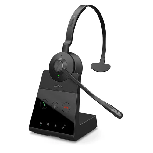 Jabra Engage 65 SE (Second Edition) Wireless Headset, Single-Ear – Telephone Headset with Industry-Leading Wireless Performance, Advanced Noise-Cancelling Microphone, All Day Battery Life - Black