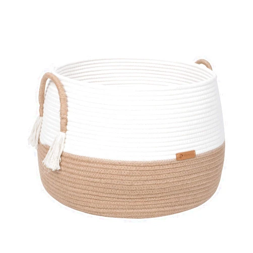R RUNKA Small Basket for Stuffed Animal,Clothes,Baby Blankets -11.8