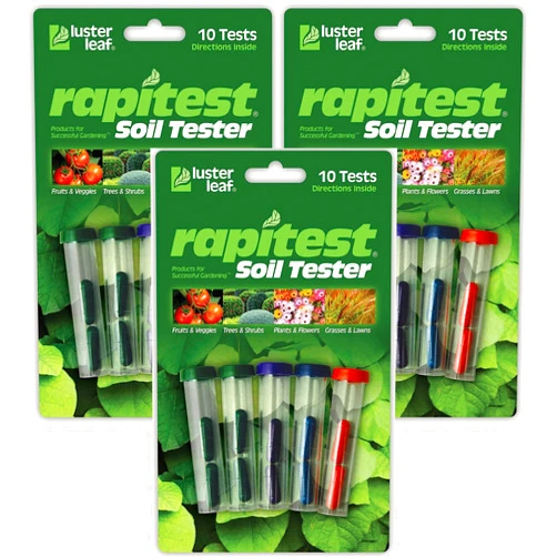 Luster Leaf Pack of 3 Rapitest Soil Testers