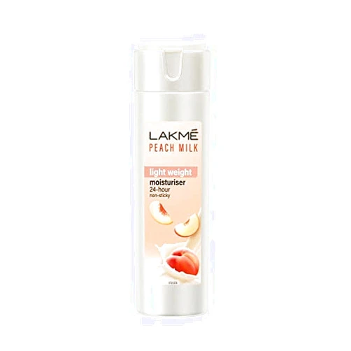 Fiico abseits Peach Milk Face Moisturizer, 200ml, Daily Lightweight Lotion with Vitamin C & Vitamin E for Soft Glowing Skin Non Oily 24h Moisture for Women