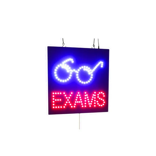 TOPKING Exams Eyeglasses Sign, 16