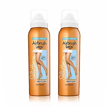 Sally Hansen Airbrush Legs Makeup Medium Glow 4.4 oz pack of 2 Medium Glow 4.4 Ounce (Pack of 2) Spray