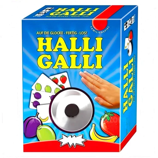 Generic Halli Galli Friends Board Gamefamily Friendly Card Game Party Game Table Game for 2-6 Players Suitable for Age 15 and Older