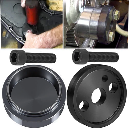 Camoo 1338 Front Cover Crankshaft Seal Installer &5046 Wear Sleeve Installer Tool Kit For Cummins 3.9L 5.9L 6.7L Replace OE 1338/3824498, 5046/3824500