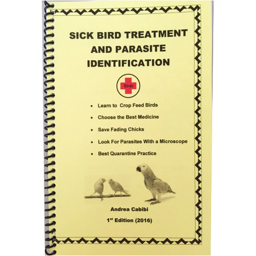 Taxonyx Science Inc Sick Bird Treatment and Parasite Identification Book