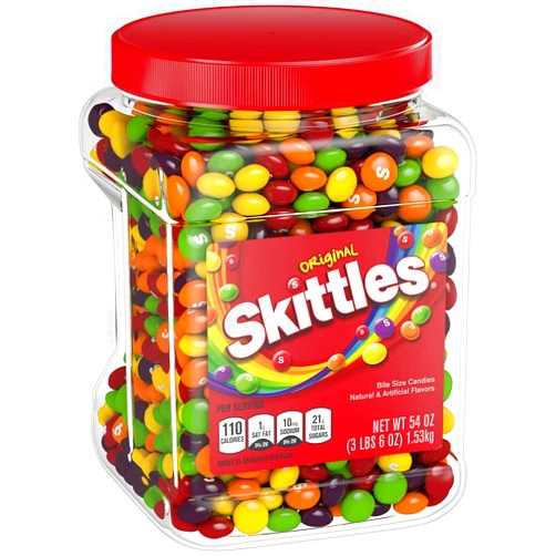 Skittles Original Candy, 1 - 54 Ounce Jar - SET OF 2