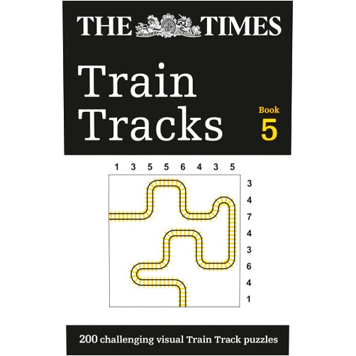 The Times Mind Games The Times Train Tracks Book 5: 200 challenging visual logic puzzles
