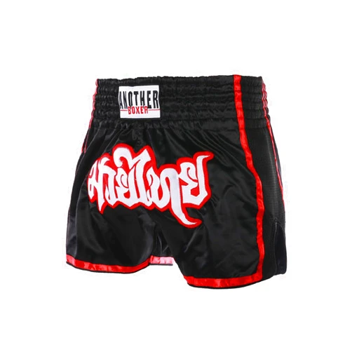 Huimingda Muay Thai Shorts for Mens Womens Kickboxing Fighting Shorts MMA Martial Arts Side Slit Boxing Trunks