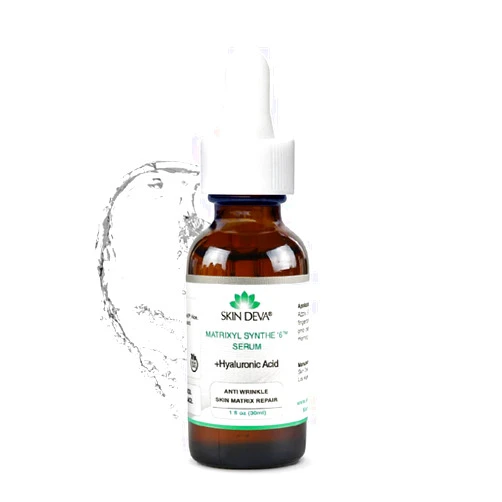 SKIN DEVA Matrixyl Synthe 6 Hyaluronic Acid Serum Anti Aging Serum Facial Serum Shrinks Pores and Contains Hyaluronic Acid Serum For Face To Keep Skin Hydrated
