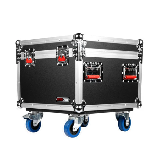 Gator Cases G-TOUR Series ATA-Style Utility Truck Pack Flight Case with Casters, Size: 22.5” x 22.5” x 22.8”, (G-TOURTRK2222HS)