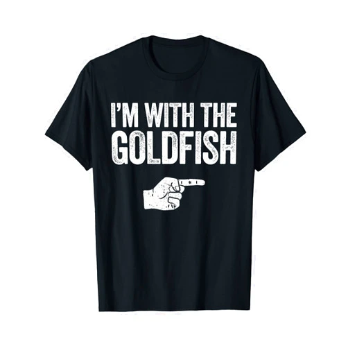 Im With The Goldfish Shirts I'm With The Goldfish T-Shirt Matching Goldfish Shirt T-Shirt