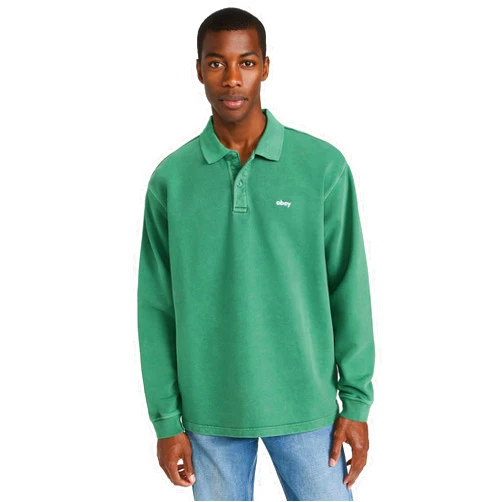 OBEY Men's Lowercase Pigment Polo