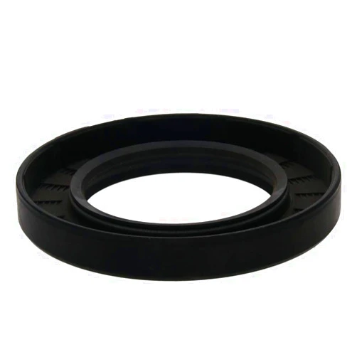 Othmro Shaft Oil Seal,55x90x10mm Nitrile Rubber Cover Double Lip with Spring for Bearing Shaft,Black 1pcs
