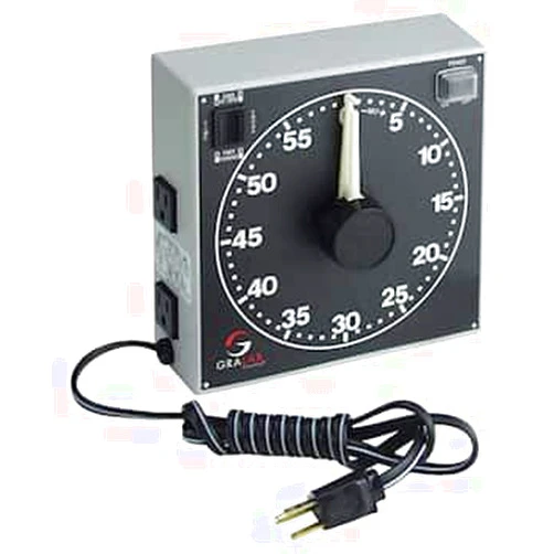 DimcoGray Dimco-Gray 300 Large Dial Darkroom Timer/Controller, 60 Minute; 115 VAC