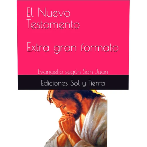 Spanish Edition by Sol y Tierra ediciones (Author) El Nuevo Testamento - Extra gran formato: Evangelio según San Juan (Spanish Edition)