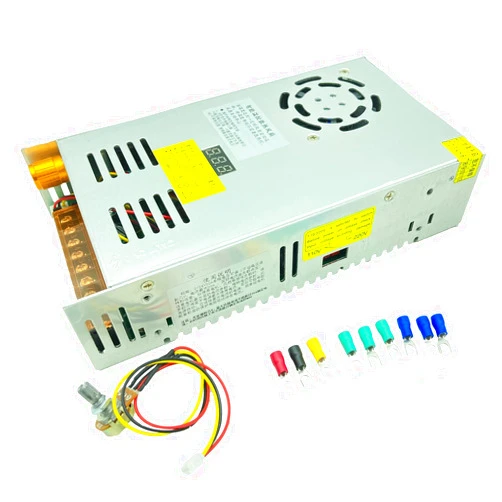 Lianshi Transformer AC-DC 0-24V Adjustable 20A480W Voltage Digital Display DC Regulated Switching Power Supply Adapt to DC Speed Control Motor, LED Equipment, 3D Printer System