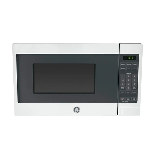 GE GCST07N1WSS Microwave Oven, 700-watt 6 Auto Cooking Settings, Child-Lock Technology, Kitchen Essentials for The Countertop, Dorm Room or Apartment, 0.7 Cu. Ft, Stainless Steel