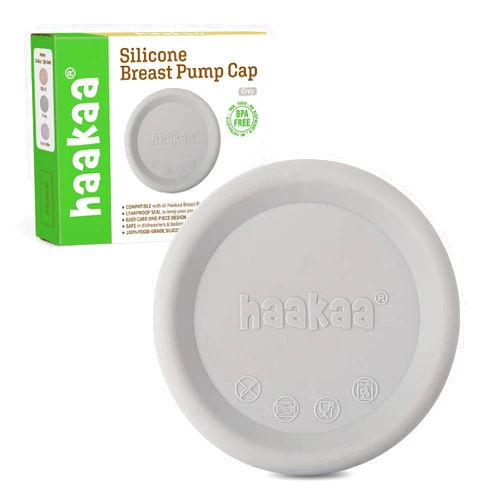 haakaa Lid Manual Breast Pump Silicone Cap Fit All Haakaa Breast Pumps 1 pc