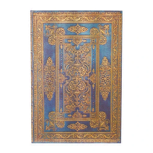 By Paperblanks (Artist) Blue Luxe Grande Unlined Hardcover Journal, 128pg, 120GSM by Paperblanks (Luxe Design)
