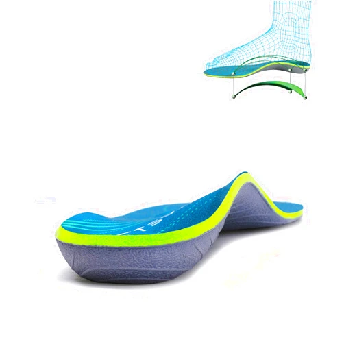STSVZORR Plantar Fasciitis Medium Arch Support Orthopedic Insoles Flat Feet Heel Pain Shock Absorption Comfortable Insoles MEN (7-7 1/2) | WOMEN (9-9 1/2) --260MM-10.25