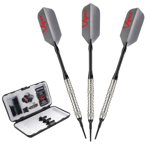 Viper V-Factor 90% Tungsten Soft Tip Darts with Storage/Travel Case