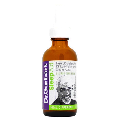 DR.GARBER'S Dr. Garber's Natural Solutions Sleep Aid Oral Drops - Gemmotherapy Liquid Supplement: Supports a Safe & Healthy Sleep Cycle, Calmness & Relaxation - 60ml