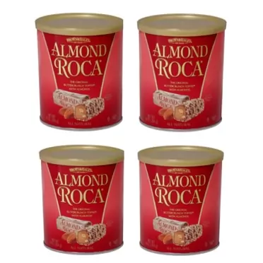 Roca 4 Pack 10 oz. ALMOND ROCA Canister