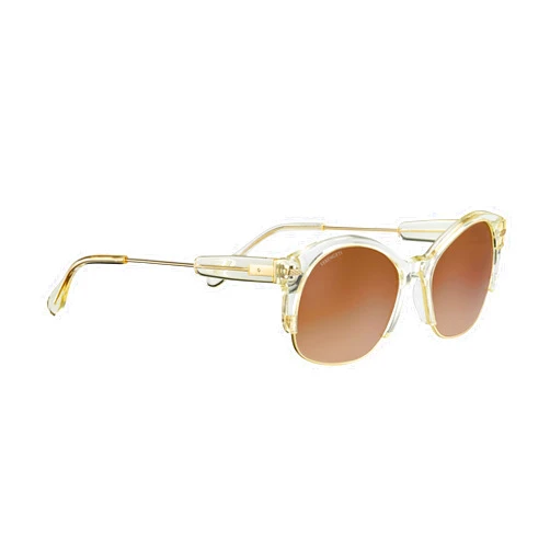 Serengeti Serengetti Vinita Shiny Bold Gold Champagne Translucide AB2749 Acetate