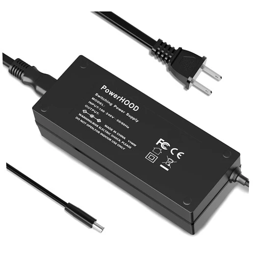 PowerHOOD 12V AC/DC Adapter Compatible with Western Digital WD My Cloud Expert Series EX2 Ultra Network Attached Storage WDBVBZ0000NCH- NESN WDBVBZ0040JCH- NESN 0TB 4TB Power Supply Charger Cable PSU